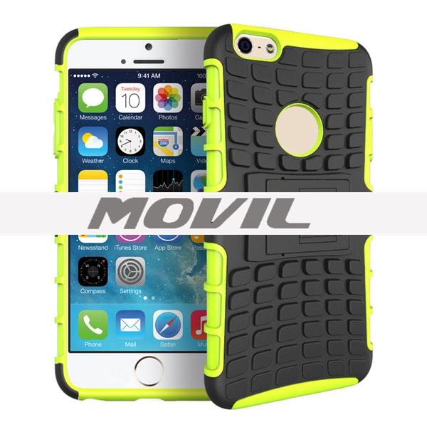 NP-1903 2 en 1 funda para iPhone 6 plus con soporte-12